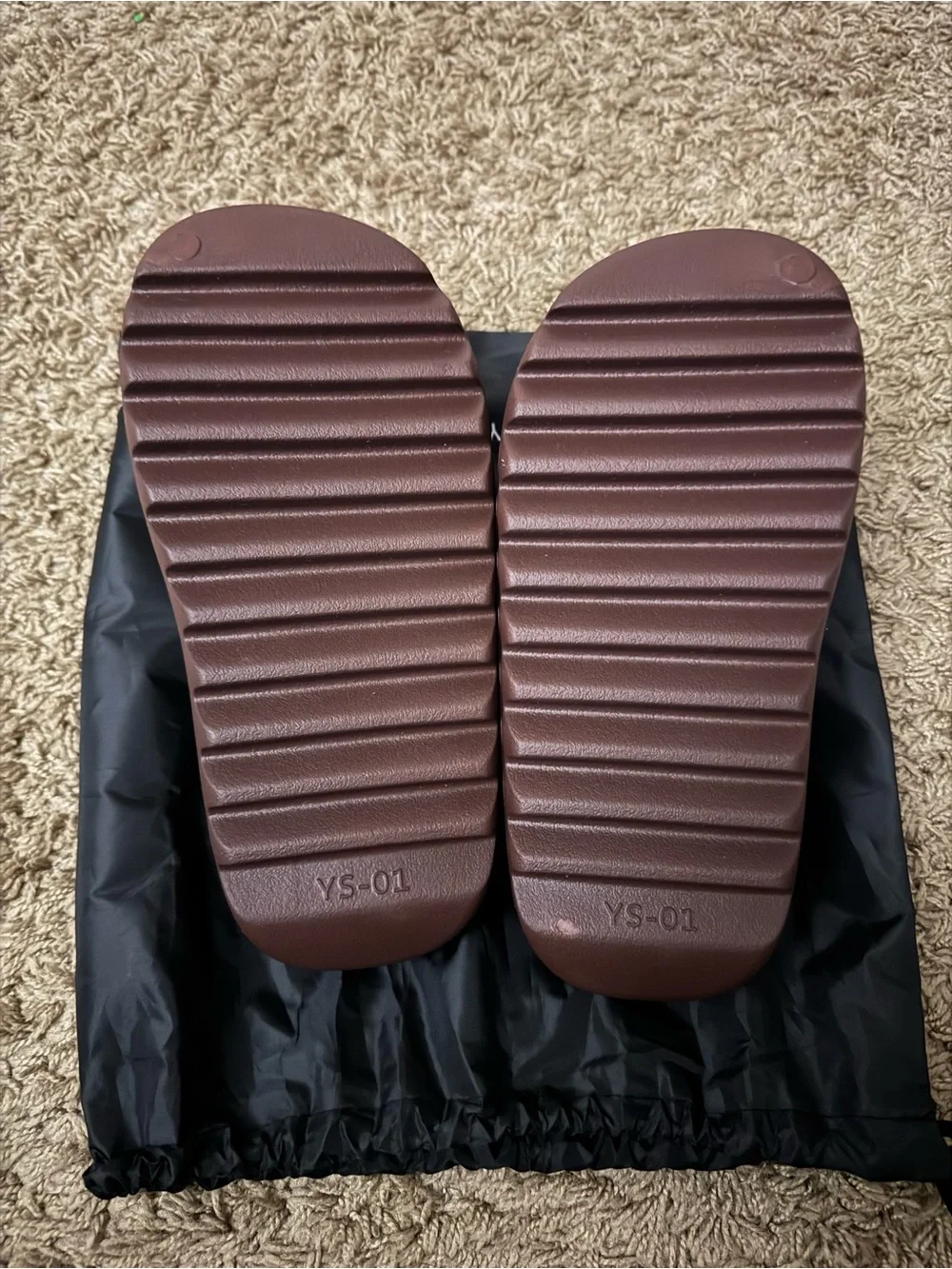 Men's Fudge Yeezy Slides BRAND NEW